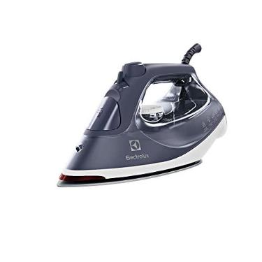 Imagem de Electrolux Ferro de Passar Roupa Seco e Vapor antiaderente base ceramica vapor vertical extra 1500W azul marinho ESI60 127v