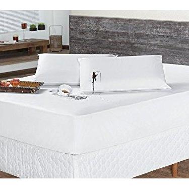 Imagem de Protetor Travesseiro Impermeável 01 Peça 70cm x 50cm - Branco