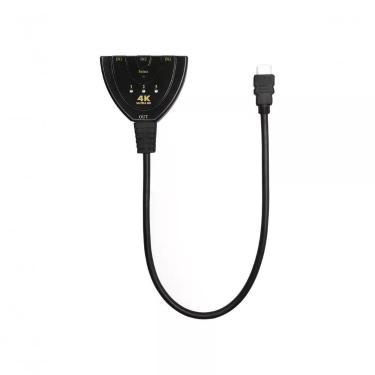 Imagem de Chave Seletora Hub Hdmi Evus C-079 3 Entradas X 1 Saida