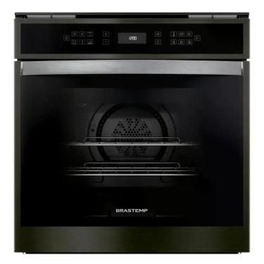 Imagem de Forno Elétrico de Embutir Brastemp BOT84APBNA 84L Eclipse Meat Control Preto com Grill e Painel Touch 220V