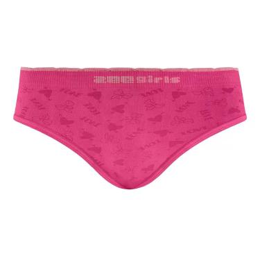 Imagem de Calcinha Tanga Infantil sem Costura Love Pink - Zee Rucci, P