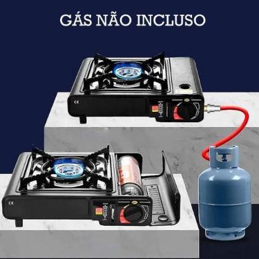 Imagem de Mini Fogão Forninho A Gás Para Preparar Alimentos - Relet