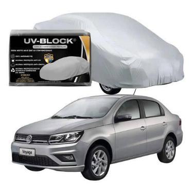 Imagem de Capa Cobrir Carro Voyage Lona Impermeável Sol Chuva Uv Block - UV-BLOC