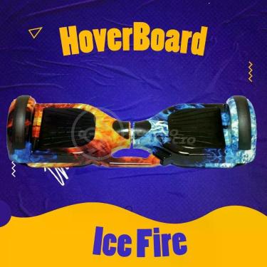 Imagem de Hoverboard Overboard Fogo Gelo Skate Elétrico Ice Fire Nº1