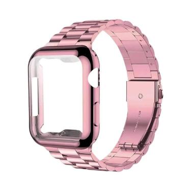 Imagem de Pulseira De Metal Em Aço Inoxidável Para iWatch Ultra 2 49mm Para Appl