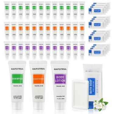 Imagem de HAIFOTRVA Kit de Higiene 4 em 1 para Viagem e Hotel - 100 peças