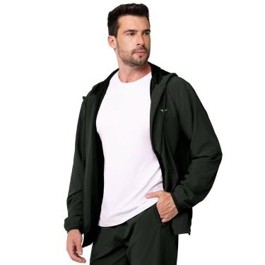 Imagem de Jaqueta Fitness com Capuz Preto Zee Rucci, M