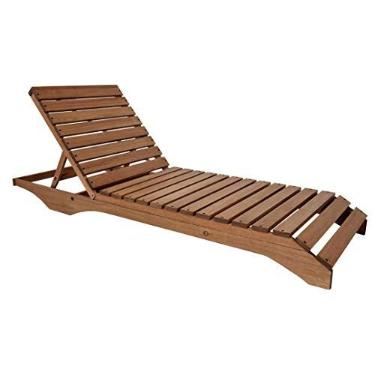 Imagem de Espreguiçadeira Chaise Longue Menton Madeira Maciça