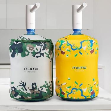 Imagem de Momo Lifestyle: Capa Momo, Capa para Galão de Água, dupla-face, 100% Neoprene (Samba 20 Litros)