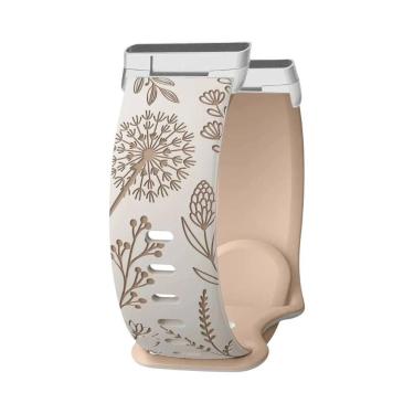 Imagem de Pulseira De Substituição De Silicone Macio Bicolor Para Mulheres Fitbi