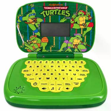 Imagem de Laptop Das Tartarugas Ninja - Bilingue - Candide