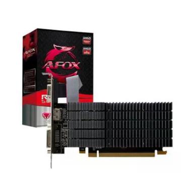 Imagem de Placa De Vídeo AFOX AMD Radeon R5 230 1GB, DDR3, HDMI, VGA, DVI - AFR5230-1024D3L9-V2