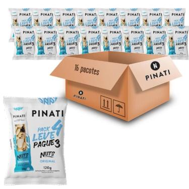 Imagem de Caixa c/ 16pct Barra de Nuts Pinati Original 120g (4x30g)
