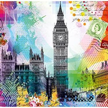 Imagem de Ravensburger Puzzle 16986 Grüße aus London 500 Teile Puzzle