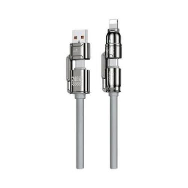Imagem de Cabo Super Rápido 240W 4-em-1 Para iPhone 8-16 pro iPad Samsung Notebo