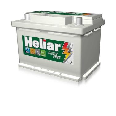 Imagem de Bateria para Veiculo Heliar Super free H60DD - 02 anos de garantia