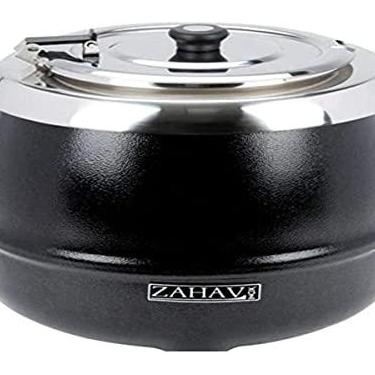 Imagem de Zahav Inox, ATS1010, Sopeira 10L Elétrica 220V, Preta, Aço Inox