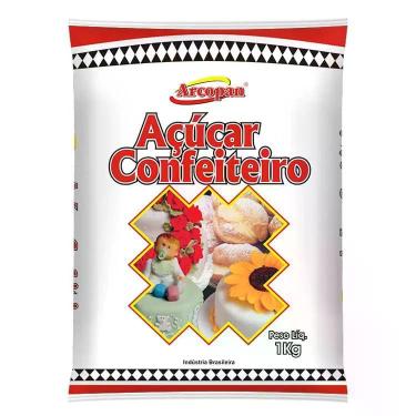 Imagem de Açúcar de Confeiteiro 1 Kg Arcolor