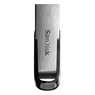 Imagem de Pendrive Sandisk Z73 Ultra Flair Alta Velocidade Leitura 150MB-s Metálico Prata 16GB
