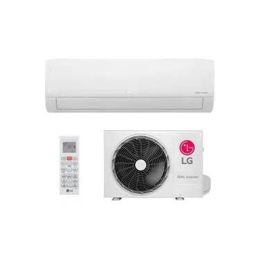 Imagem de Ar Condicionado Split Inverter LG Hi Wall DUAL Compact +AI 12000 BTUs Frio S3Q12JAQAL