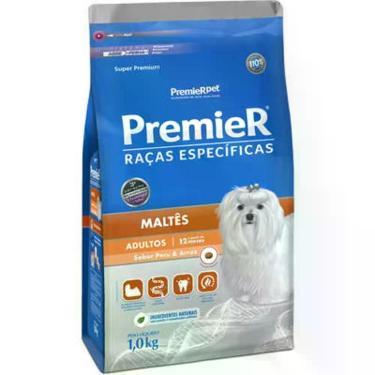 Imagem de Ração para Raças Específicas Cães Adultos Maltês Peru Premier 1Kg