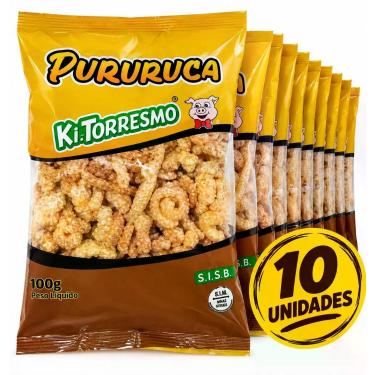 Imagem de TORRESMO TIPO PURURUCA (kit com 10 unidades) - KITORRESMO