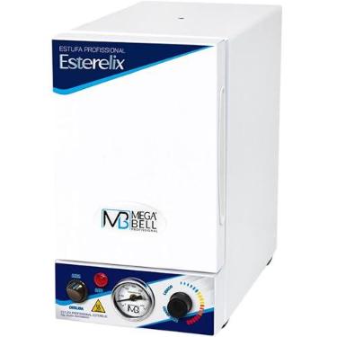 Imagem de Estufa esterilizadora para manicure, Mega Bell, Bivolt, 4,2L, Branca