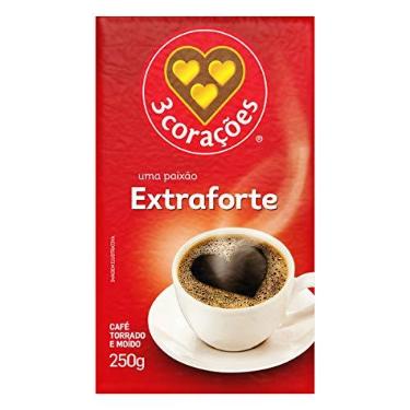 Imagem de 3 Corações Café Torrado E Moído Extra Forte À Vácuo 250G