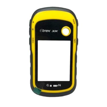 Imagem de Capa frontal para Garmin eTrex 10 20 20 x 30 30 X Capa de carroceria portátil GPS Navigator Repair Acessórios de substituição (eTrex 30X amarelo)