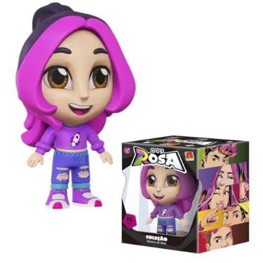 Imagem de Boneca Vinil Turma Dos Rosa Katlen Coleção 15cm