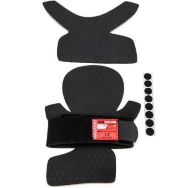 Imagem de Kit Forro para Joelheira EVS Axis Pro/Sport, Preto, GG