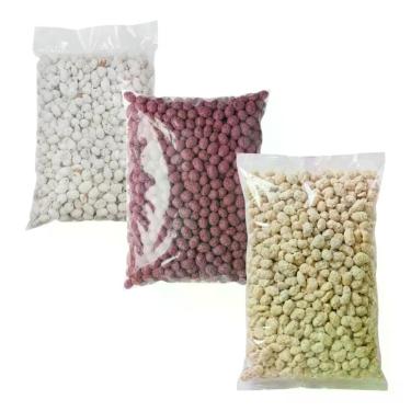 Imagem de Kit Amendoim Doce Sabor Coco - Ninho - Pralinê Peso:500G - CADA - Vupi