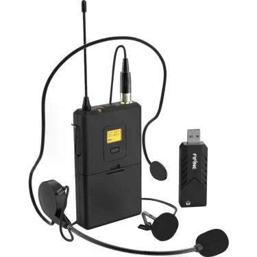 Imagem de Microfone Lapella Sem Fio Fifine K031B USB - Preto