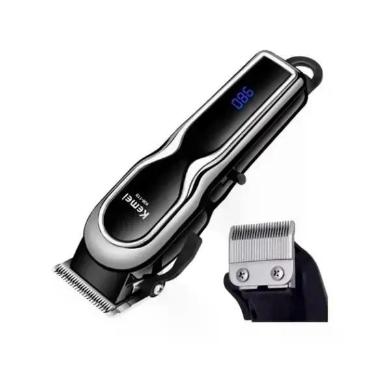 Imagem de Máquina Cortar Cabelo Profissional s/Fio 119 Led Indicador - KEMEI