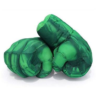 Imagem de Par De Luvas Hulk Pelúcia 25 Cm Issam