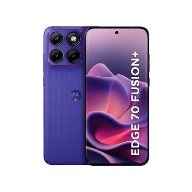 Imagem de Smartphone Motorola Edge 70 Fusion + 5G 256GB - Roxo, 24GB (12GB RAM +
