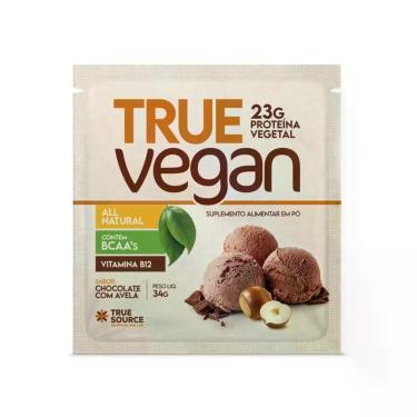 Imagem de True Vegan Chocolate Com Avelã Sachê 34G