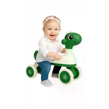 Imagem de Motoca Infantil Equilíbrio Luz e Som Dino Verde - Congratulations Stor