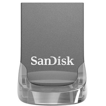 Imagem de Pen Drive 128GB SanDisk Ultra Fit, USB 3.2 Gen 1, Leitura de 400MB/s,