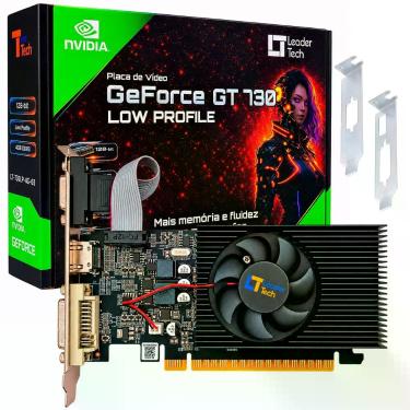 Imagem de Placa de Vídeo Leadertech Nvidia GeForce GT730, 4GB DDR3, VGA/HDM/DVI,