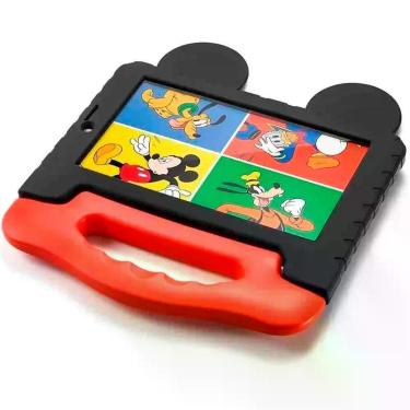 Imagem de Tablet Infantil Mickey 64gb 7s Android 13 Super Bateria
