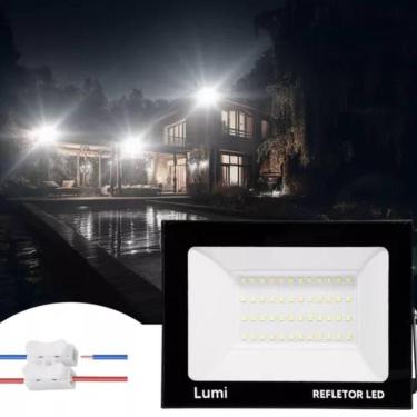 Imagem de Refletor LED 200W IP66 à Prova D'água Super Branco Frio Premium - BLAC
