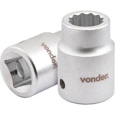 Imagem de Vonder, Soquete Estriado Com Encaixe De 3/4", 36 Mm.