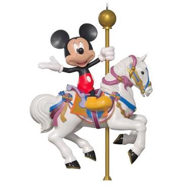 Imagem de Hallmark Keepsake Enfeite de Natal 2025, Disneyland King Arthur Carrossel Ride Around The Kingdom, presentes para fãs da Disney