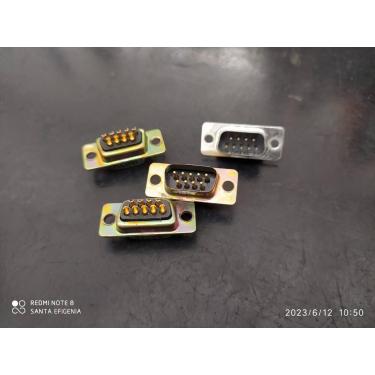 Imagem de 20x Conector Db9 Macho Solda Fio