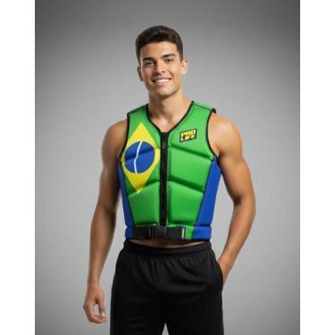 Imagem de Colete Salva-Vidas Hydro Flag, Bra, P (De 25kg a 35kg)