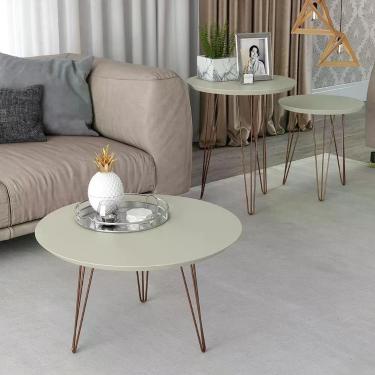 Imagem de Mesa De Apoio Evolution Off-white - Patrimar