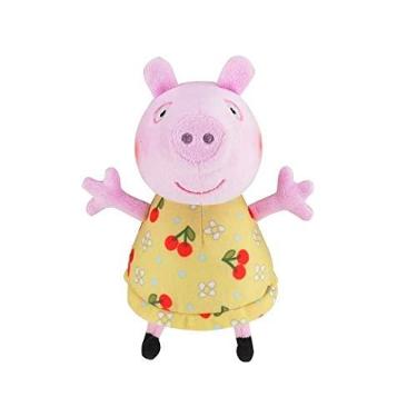 Imagem de Peppa Pig Pelúcia Peppa Primavera Original Fisher Price 18cms