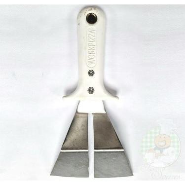 Imagem de Espatula de Corte de Pizza Pé de Cabra-Work Pizza - WORKPIZZA, Branco