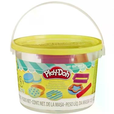Imagem de Massinha de Modelar Play Doh Mini Balde com Acessórios e 2 Potes Hasbro